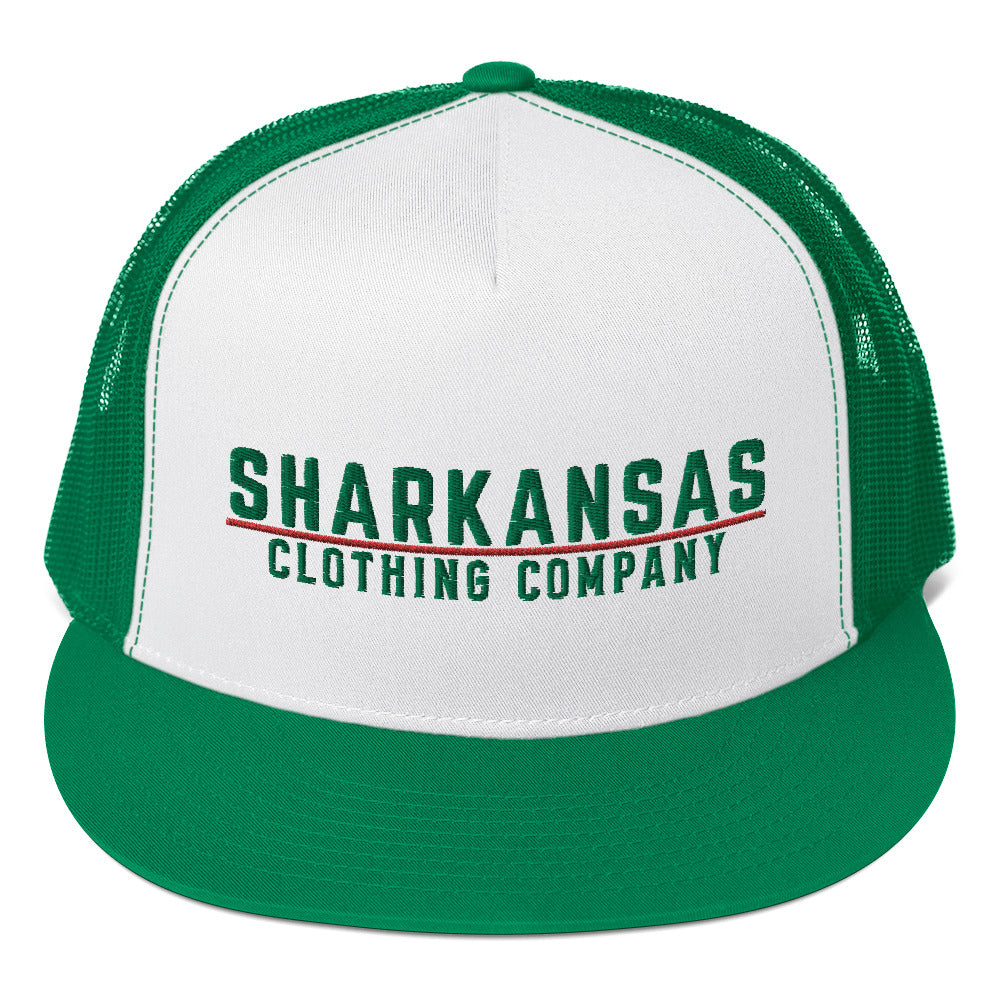 Sharkansas Truck Cap// Green