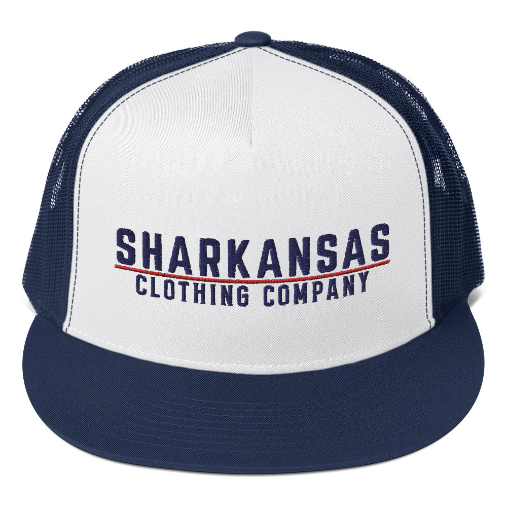 Sharkansas Truck Cap// Blue